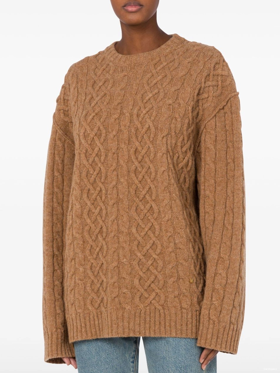 Cheap jumper Alanui Women virgin-wool cable-knit 0709